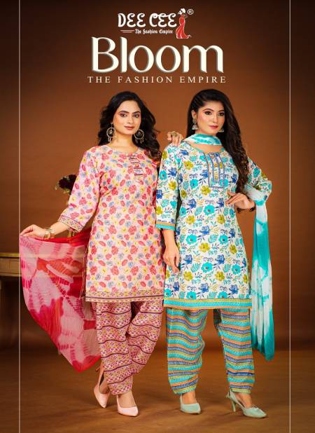 Bloom By Dee Cee Casual Wear Printed Cotton Readymade Suits Wholesale Shop In Surat Catalog