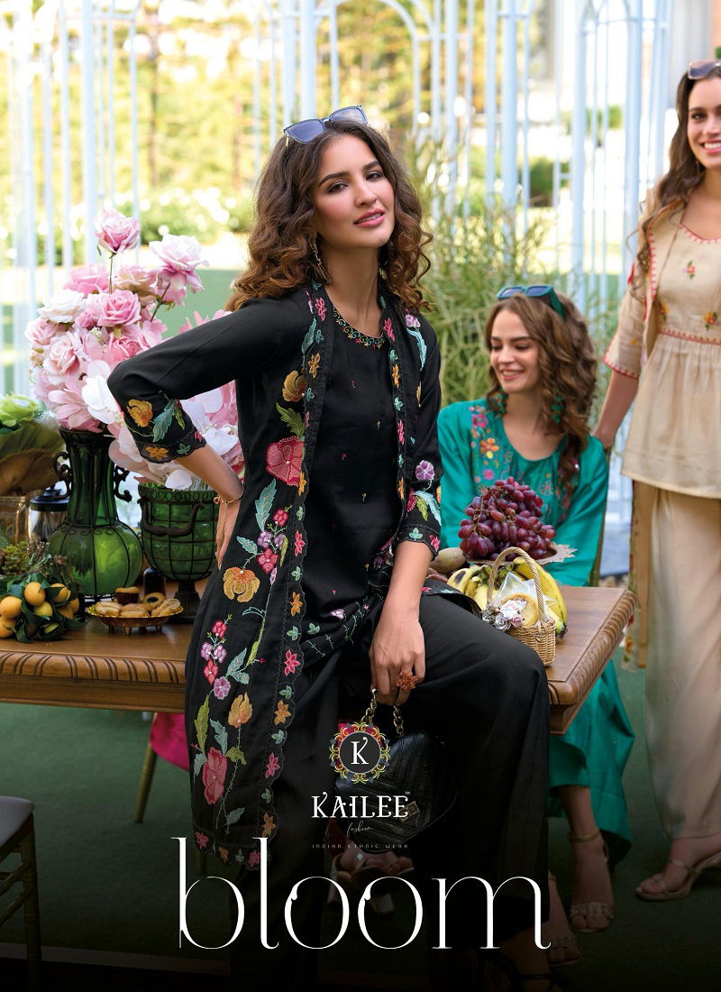 Bloom By Kailee Viscose Kurti With Bottom Dupatta Wholesale Shop In Surat