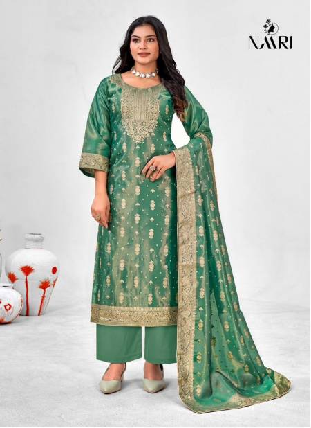 Bloom By Naari Jacquard Designer Salwar Suits Wholesale Clothing Suppliers In India
 Catalog