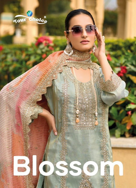 Blossom By Your Choice Simmer Readymade Suits Exporters In India

