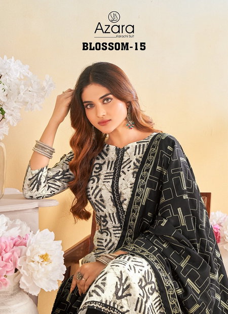 Blossom Vol 15 By Radhika Azara Blossom cotton Dress Material Wholesalers In Delhi

