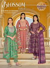 Blossom Vol 4 By Radhika Cotton Printed Long Kurti With Bottom Dupatta Wholesale Shop In Surat
