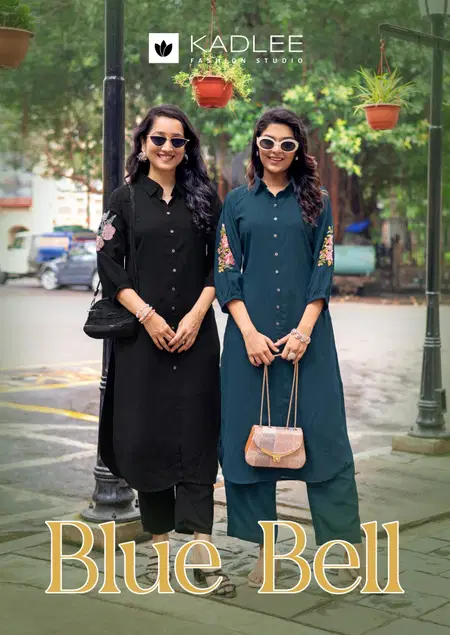 Blue Bell By Kadlee Inbox Gentalmen Kurti With Bottom Wholesalers In Surat