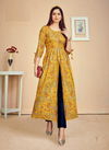 Blue Hills Calender 5 Nx Rayon Ethnic Wear Desinger Long Printed Kurti Collection