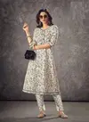 Blue Hills Cotton Show Cotton Printed Ethnic Wear Fancy Kurti With Pant Collection