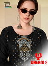 Blue Hills Dream 8 Latest Casual Wear Embroidery Work Heavy Rayon Kurtis With Plazzo Collection 