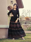 Blue Hills Festival Night 1 Fancy Ethnic Wear Anarkali Rayon Long Kurti Collection