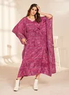 Blue Hills Fire Walk Vol 5 Printed Kaftan Kurti Catalog
