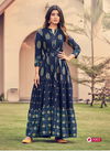 Blue Hills Florencia 3 New Designer Fancy Party Wear Cotton Anarakali Kurti Collection