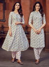 Blue Hills Fusion 1 Designer Stylish Long  Kurti And Anarkali With Bottom Collection