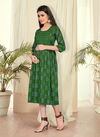 Blue Hills Good News 6 Ethnic Wear Designer Rayon Printed Long Kurtis Collection
