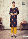 Blue Hills Jasmine 1 Latest Fancy Casual Wear Designers Rayon Printed Kurtis With Bottom Collection
