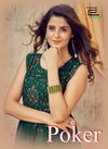 Blue Hills Poker Latest Fancy Designer Festive Party Wear Long Printed Rayon Kurti Collection