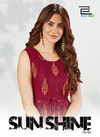 Blue Hills Sun Shine 3 Fancy Long Printed Designer Rayon Kurti Collection
