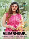 Blue Hills Sun Shine Nx Ltaets Fancy Designer Ethnic Wear Flair Rayon Heavy Kurti Collection
