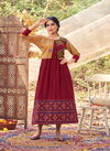 Blue Hills Trend 25 New Exclusive Wear Rayon Printed Kurti With Koti Collection