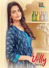 Blue Hills Velly 1 Designers Printed Ethnic Wear Rayon Kurtis Collection
