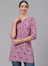 Blush 2.0 Summer Daily Wear Cotton Printed Ladies Top Wholesale Price In Surat
