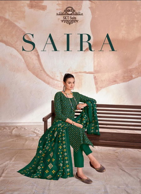 Saira By Skt Digital Printed Cotton Dress Material Wholesale Price In Surat
 Catalog