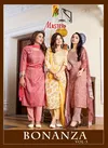 Bonaza Vol 3 By Master Straight Cut Printed Kurti With Bottom Dupatta Wholesale Online