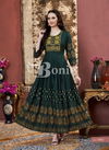 Bonie Lalila Rayon Printed Fancy Festival Wear Anarkali Long Kurti Collection