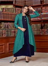 Bonie Mastani Exclusive Fancy Festive Wear Rayon Stylish Kurtis With Flex Jacket Collection
