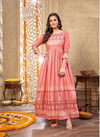 Bonie Senorita Festive Wear Rayon Designer Long Anarkali Kurti Collection