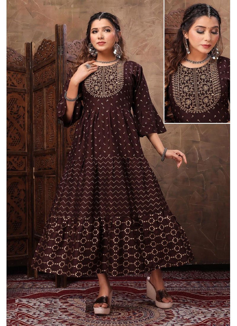 Bq Kit Kat Vol 1001-1010 Anarkali Kurti Catalog