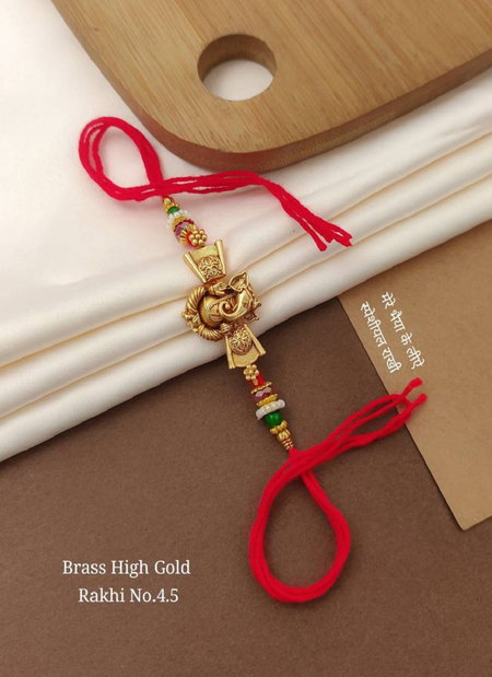 Brass High Gold Rakhi Wholesalers In India