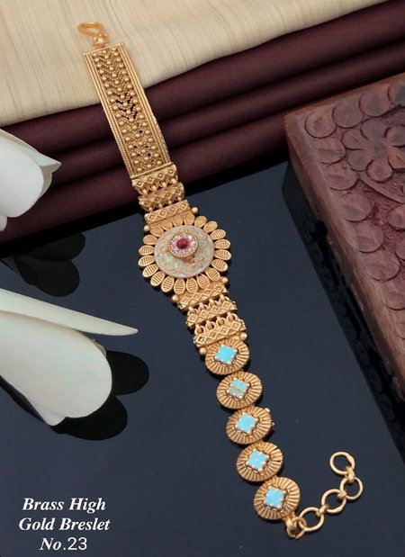 Brass High Gold Wholesale Bracelets in India 