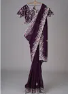 BT 1182 Georgette Embroidery Heavy Wedding Sarees Catalog