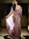 BT 3106 Function Wear Silver Tissue Silk Sarees Suppliers In India