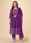 Bulbul 4 Naira Cut Rayon Printed Kurti With Bottom Dupatta Wholesalers In Delhi