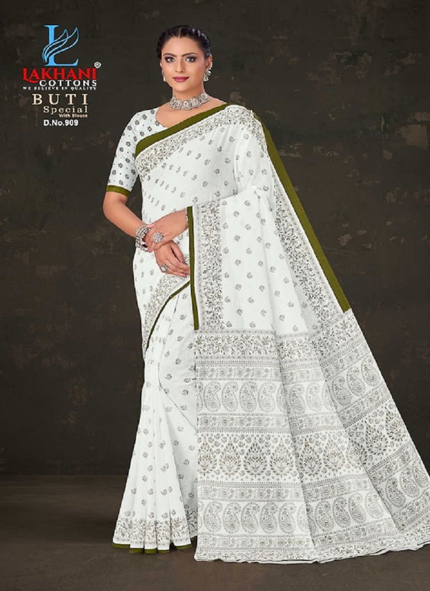 Buti Special Vol 09 By Lakhani Cotton Printed Sarees Wholesale Shop In Surat