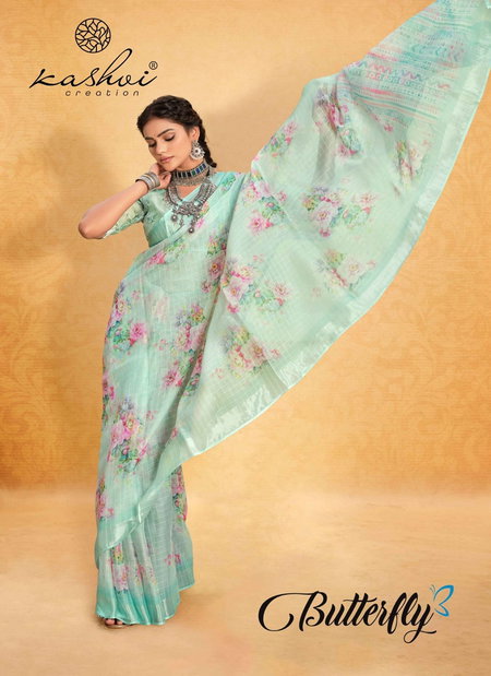 Butterfly By Kashvi Organza Tissue Wholesale Sarees Wholesalers In Delhi