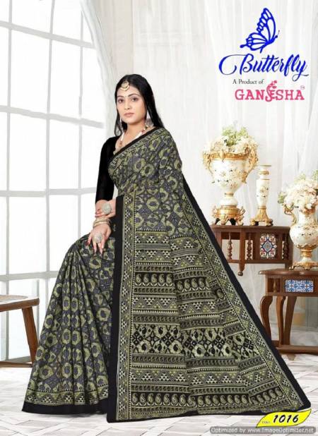 Butterfly Vol 1 By Ganesha Daily Wear Cotton Printed Saree Wholesale Price In Surat Catalog