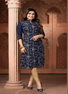 Canvas 2 New Designer Embroidery Work Fancy Wear  Kurti Collection