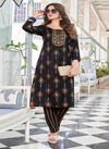 Celebration 2 Fancy Designer Ethnic Wear Rayon Kurti With Bottom Collection