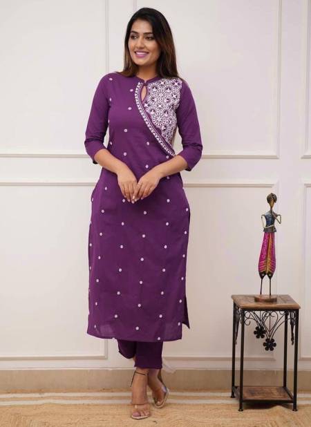 Chahat By Fvd Embroidery Kurti With Bottom Wholesale Market In Surat With Price