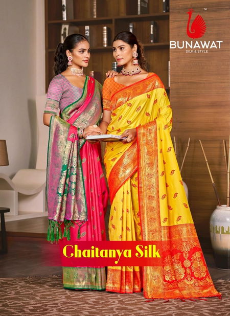 Chaitanya Silk By Bunawat Silk Wedding Wear Sarees Suppliers In India Catalog