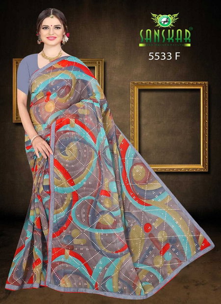 Chandini By Sanskar Latest Chiffon Saree Bulk Orders In India