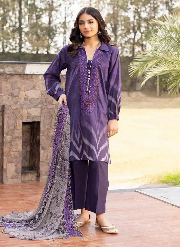 Charizma By Deepsy Embroidered Cotton Pakistani Suits Catalog