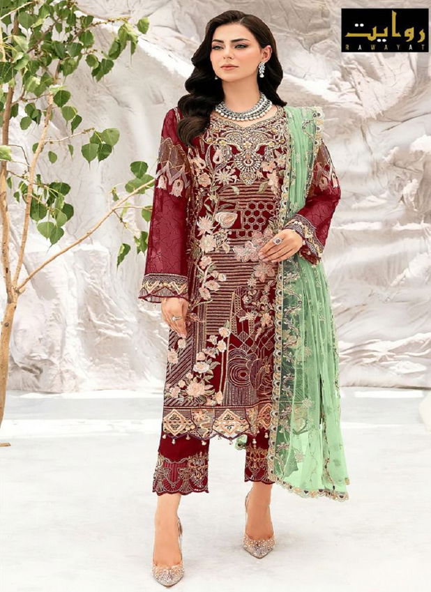 Charizma Colors Vol 8 By Rawayat Pakistani Salwar Kameez Catalog