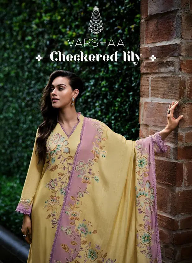 Checkered Lily By Varsha Cotton Designer Salwar Suits Orders In India