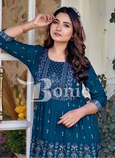 Cheryl Vol 2 By Bonie Rayon Printed Western Ladies Top Wholesale Online
 Catalog