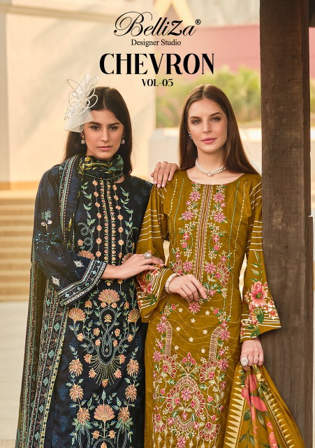 Chevron Vol 5 By Belliza Cotton Readymade Suits Wholesale Shop In Surat