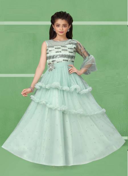 Cinderella Fairy Tale 444 Wedding Wear Wholesale Kids Gown Collection Catalog