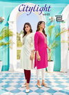 City Light Vol 3 By Blue Hills Rayon Foil Printed Plus Size Kurti Wholesale Price In Surat