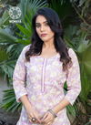 Classy Floral Part 4 By Womaya Silk Printed Straight Cut Kurti With Bottom Dupatta 
