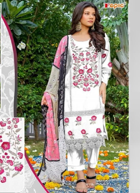 CN 865 Georgette Embroidery Readymade Suits Wholesale Shop In Surat